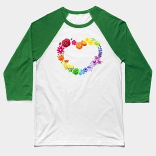 A rainbow of flowers for you Baseball T-Shirt